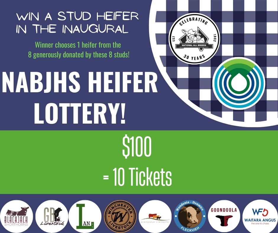 10 Heifer Lottery Tickets