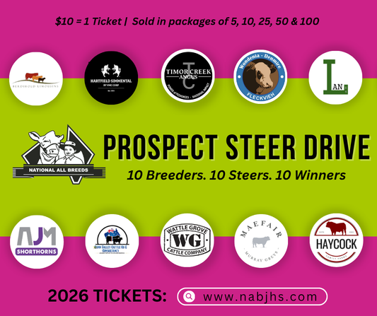 5 Prospect Steer Drive Entries