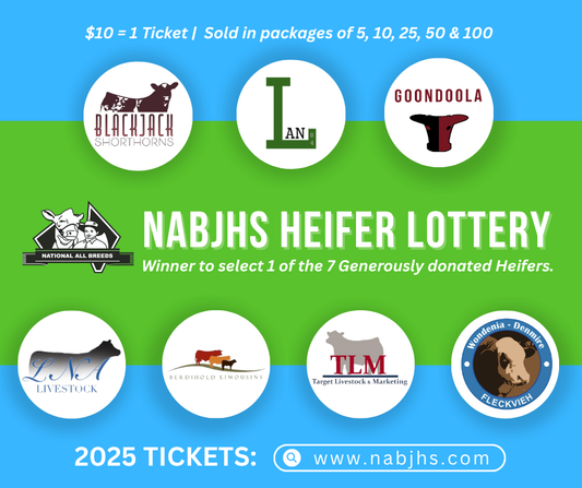 10 Heifer Lottery Tickets