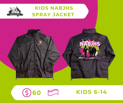 Kids Waterproof Spray Jacket