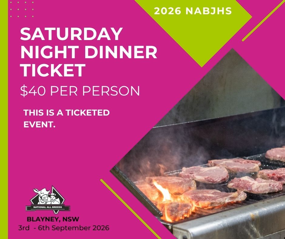Saturday Night Dinner Ticket