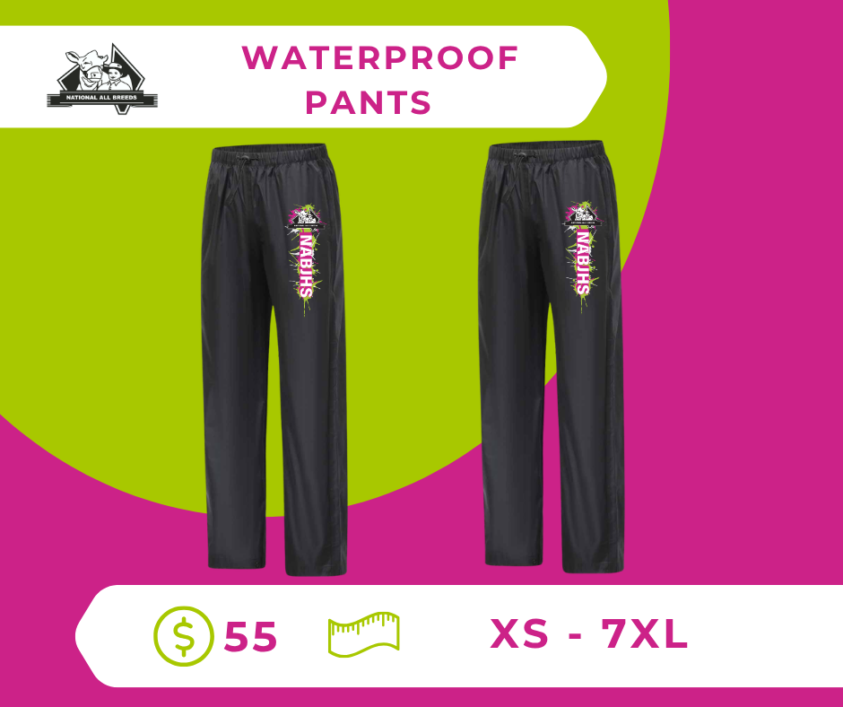 Waterproof Wash Pants